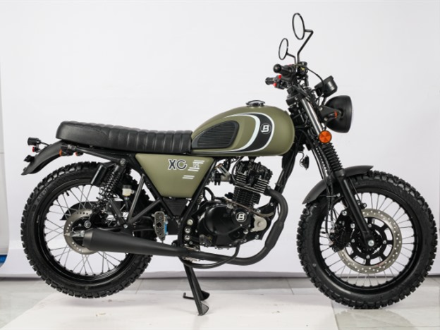 KP125R-E 125cc Retro Styled suziki 125cc